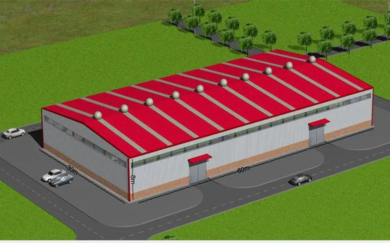60x30 Prefabricated Steel Warehouse | High-Quality Industrial Shed Solutions